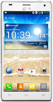 Смартфон LG Optimus 4X HD P880 White - Тайшет