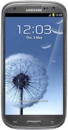 Смартфон Samsung Galaxy S3 GT-I9300 16Gb Titanium grey - Тайшет